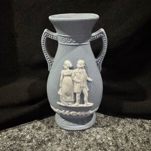 Classic Blue Decorative Vase Japanese Vintage